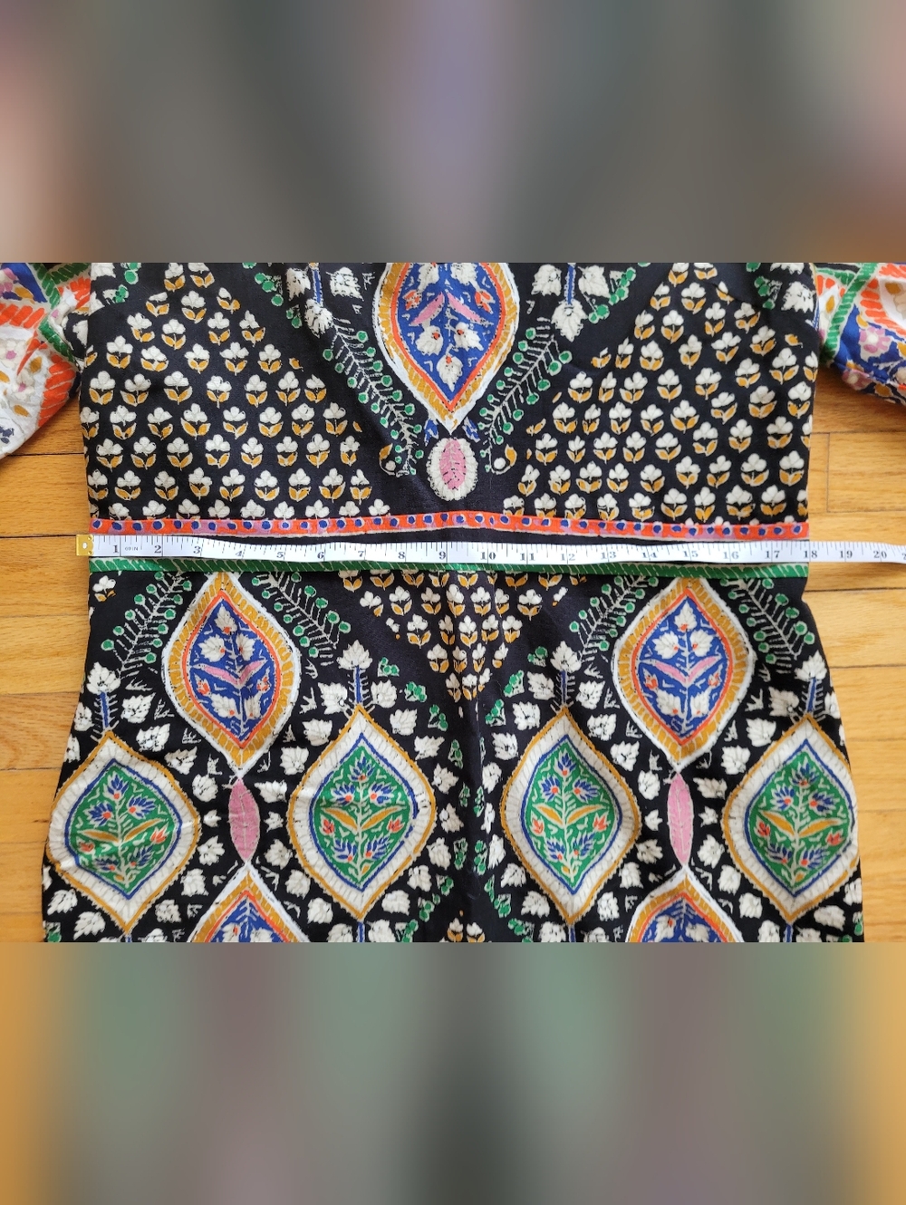 Sezane Multicolor Printed Midi Skirt - Picture 8 of 14